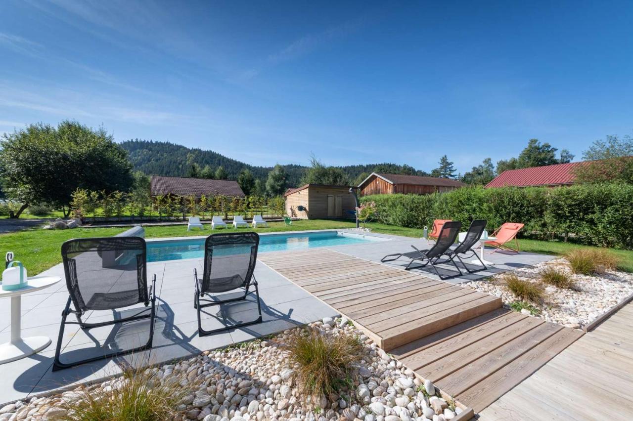 Chalet Du Bien-Etre 15P. Piscine,Spa, Hammam,Petanque,Basket Gérardmer Eksteriør billede