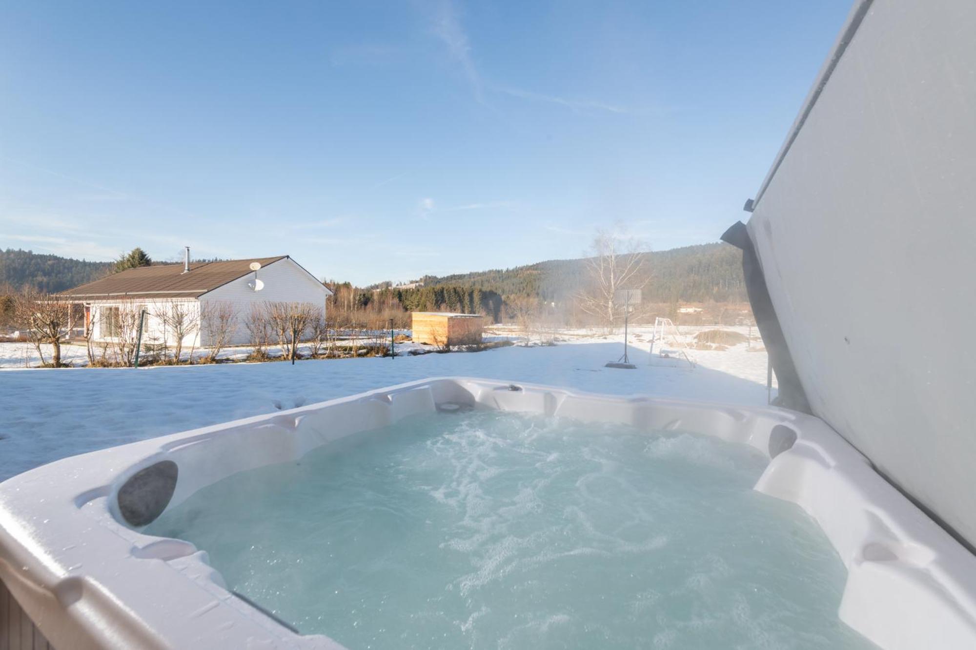 Chalet Du Bien-Etre 15P. Piscine,Spa, Hammam,Petanque,Basket Gérardmer Eksteriør billede
